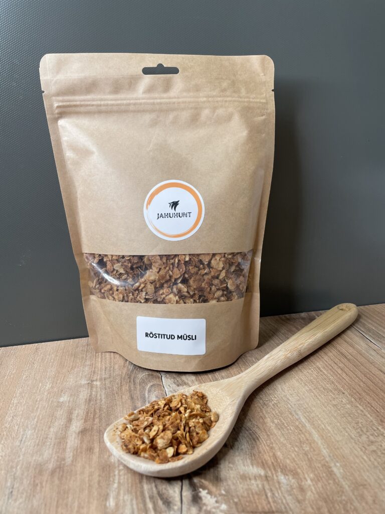Müsli toorainega Jahuhunt
